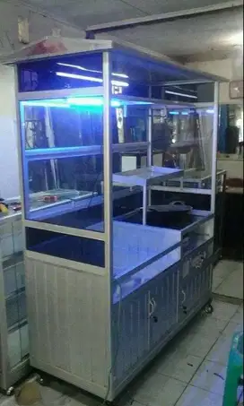 gerobak alumunium serbaguna
