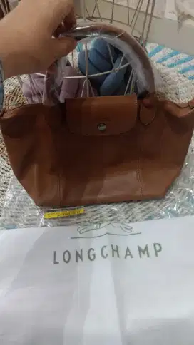 Tas Long Champ Kulit