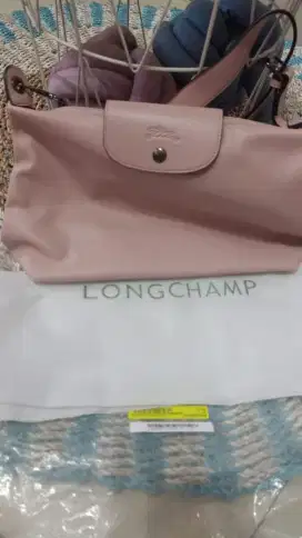 Tas Long Champ Kulit