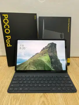 POCO PAD 8/256 GB FREE KEYBOARD KONDISI 99% LIKE NEW