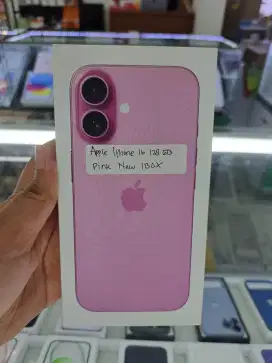 Apple IPhone 16 128GB Pink New Segel Box Garansi IBOX