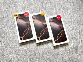 New iphone 16 pro 128gb garansi resmi