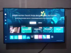 Mau di jual aj smart android digital crystal UHD 4k Samsung 50 inc