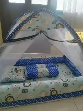 Kasur bayi kelambu