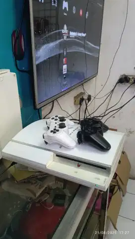 PS3 fat seri HH hardisk 500gb full game 40 lebih