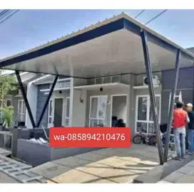 Kanopi alderon dobel layer+plafon PVC