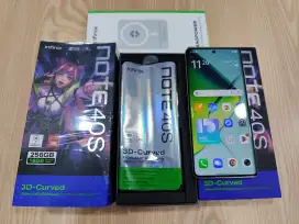 Infinix Note 40S 8/256GB second mulus fullset