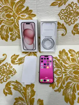 iPhone 15 Basic 256GB IBOX Second Mulus Fullset Original