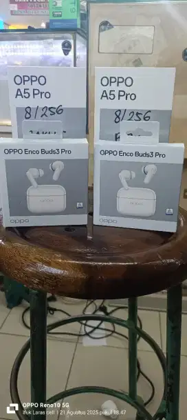 SALE OPPO A5 PRO 4G 8/256 FREE TWS NEW FRESH NOREPACK