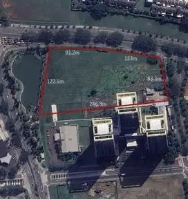 Tanah Kavling Komersial di Area Dekat The Breeze dan Aeon BSD