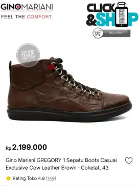 Boots Gino Mariani Gregory 1 brown
