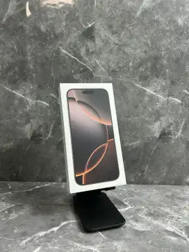 IPhone 16 pro max 256 gb ibox, baru/segel box new, desert titanium