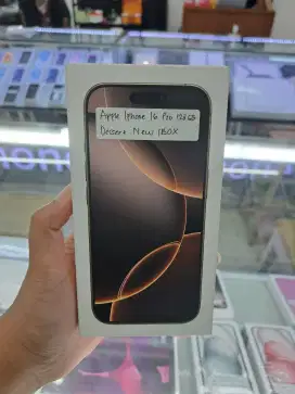 IPhone 16 Pro 128GB Desert Titanium New Resmi IBOX Ready