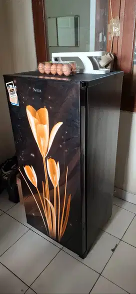 Dijual Kulkas 1 Pintu Merk AQUA AQR-D191 (Bunga)