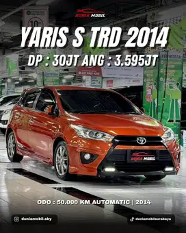KM 50 rb Yaris TRD 2014 / 2013 Kondisi Seperti Baru Bisa Tukar Tambah