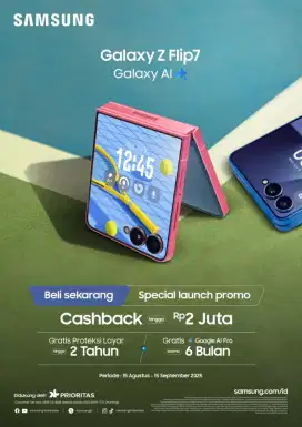FOLDABLE 7 BISA CICILAN