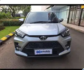 KM Rendah -  Toyota Raize 1.2 G Bensin AT 2022 Silver BW