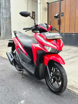 Honda Vario 125 2019 Merah Plat AD Mulus Bagus