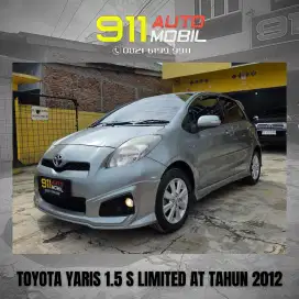TOYOTA YARIS 1.5 S LIMITED MATIC TAHUN 2012