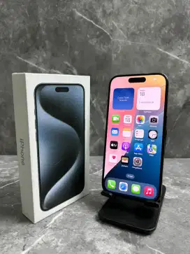 IPhone 15 pro 256 gb blue titanium