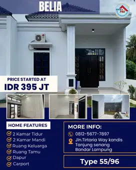 RUMAH CLUSTER MURAH DI TANJUNG SENANG
