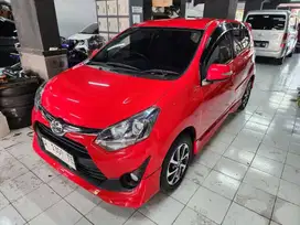 TOYOTA NEW AGYA 1.2 S TRD MANUAL 2019 MERAH SURABAYA
