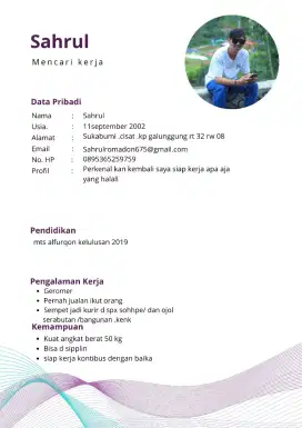 Bismilah minpo loker langsung kerja