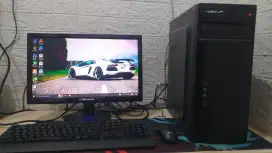 Komputer PC CPU Fullset Siap Pakai