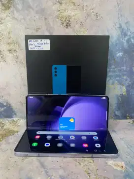 Di jual HP SAMSUNG GALAXY Z FOLD 5 warna BLUE RAM 12GB ROM 1TB