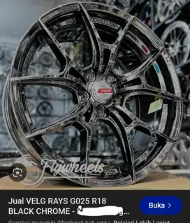 Velg Rays RH R18 8in mulus pcd 5x114