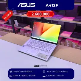 ASUS A412F Intel Core I3-8145U HD 14inch RAM 8GB SSD 512GB Notebook