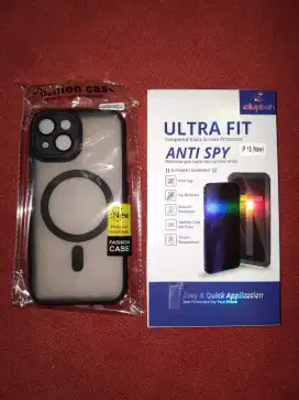 Antigores (spy) & case iphone 15