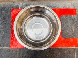 Baskom/ Wadah Penyimpanan Stainless Steel Diameter 28cm