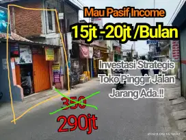 Toko Strategis Jual Cepat ruko toko kios buat usaha bisnis jualan dll