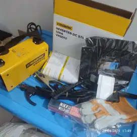 Mesin las krisbow 900 watt kondisi 98% harga oleng aja