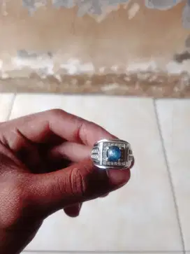 batu cincin blue safir