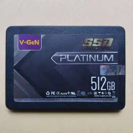 SSD V-GeN Platinum 512GB Normal Sentinel 90% Garansi Resmi V-GeN