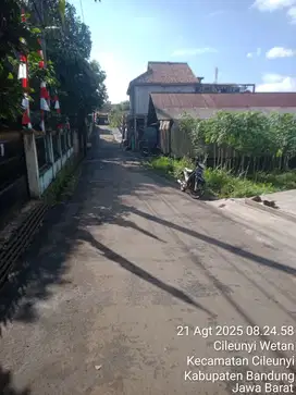 Tanah KV siap bangun pinggir jalan desa
