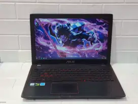 Laptop Asus FX553V-GL553VD/Prosesor core I7-7700HQ/Ram 8GB/SSD 128 GB