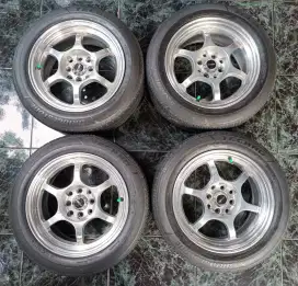 Velg R15 advan rgd2 cck brio ayla agya jazz yaris swift vios corolla