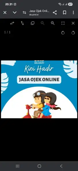 Ojek Panggilan dan Kurir terdekat