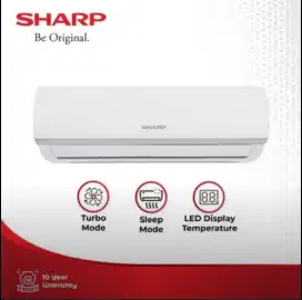 CICILAN AC SHARP 1,5 PK, TANPA DP