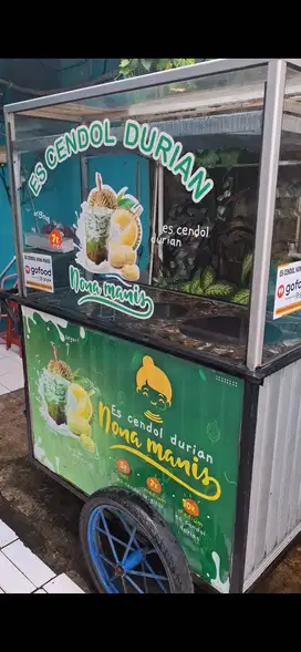 Gerobak besi alumunium