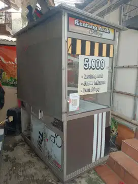 Gerobak Etalase Almunium JUMBO