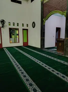 Tersedia Karpet sajadah Masjid import pembelian menyesuaikan kebutuhan