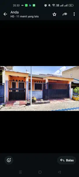 Rumah Tusuk Sate Murah siap Huni di Griya Kebraon, Karangpilang, Sby