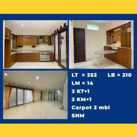 Rumah Setra Duta Cemara, 1 lt 1/2, komplek Setra Duta Cemara