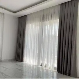 Pesan Tirai Gorden Jendela Gordyn Mewah Hordeng Terbaru Murah