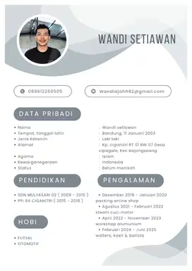 mencari pekerjaan