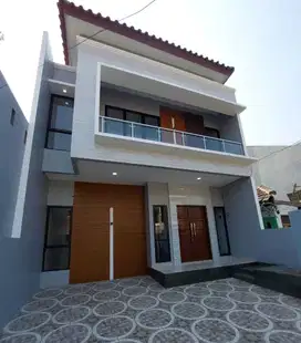 Rumah Baru Cantik Luas Tanah 120 di Bintara Loka Indah - Pondok Kopi